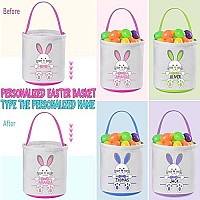 Personalizedaeasterabaskets,Avapcuffaeasterabasketaforakidsaeasteragiftsaeasteraeggahuntabagsaforagirlsaboysapersonalizedaeasteraeggsabasketaeasterabunnyabasketa-Agreen