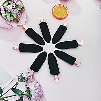 Ainiya Large No Bend Hair Clip,32 Inch No Crease Hair Clips Big Creaseless Hair Styling Accessories Alligator Clips For Makeup Application(Black)