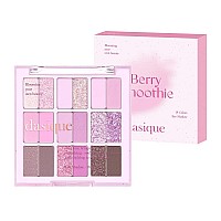 dasique Shadow Palette 18 Berry Smoothie l Vegan, cruelty-Free l 18 Blendable Shades in Smooth Matte and Shimmer Finishes with gorgeous Pearls