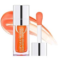 Hydrating Lip glow Oil, Moisturizing Lip glow Oil, Lip Plumper gloss, Transparent Lip gloss, Lip Oil, Plumping Lip Oil, Lip Balm, Tinted Lip Balm Lip care (coral)