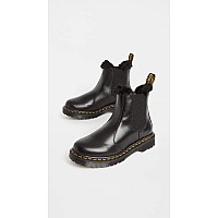 Dr. Martens Women's 2976 Leonore Boots, Dark Grey, 5 Medium US