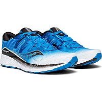 Saucony Men's Ride ISO, Blue/White, 9 D US