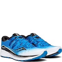 Saucony Men's Ride ISO, Blue/White, 9 D US