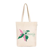 Eco Right Aesthetic Canvas Tote Bag For Women Zippered Closure, Beach, Shopping, Travel, Gifts For Womens Tote Bag