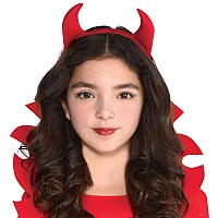 SUIT YOURSELF Devious Devil Halloween Costume for Girls, with Accessories Multicolor