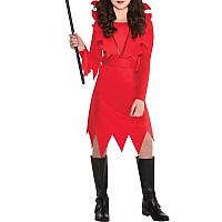 SUIT YOURSELF Devious Devil Halloween Costume for Girls, with Accessories Multicolor