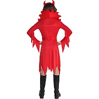 SUIT YOURSELF Devious Devil Halloween Costume for Girls, with Accessories Multicolor