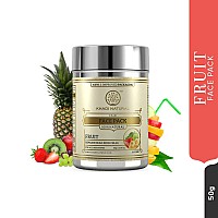 Khadi Natural Fruit Face Pack | Herbal Face Pack | Face Pack For Glowing Skin | Face Pack For Improving Skin Tone | Free From Harsh Chemicals | Suitable For All Skin Types, 50 Gram