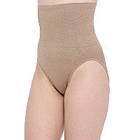 Clovia Womens Nylon Shapewear (Pack of 1) (SW0009P24-XXL_Beige_XX-Large_Beige_2XL)