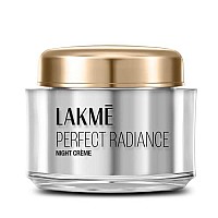 Lakme Absolute Perfect Radiance Brightening Night Cream 50 g|| Daily Repair Face Moisturizer for Illuminated|| Glowing Skin -With Glycerin & Niacinamide