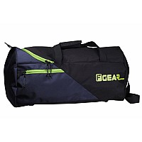 F Gear Explory Blk Grn 55L, Spacious Travel Duffle Hand Bag|Weekender Bag|Lightweight Overnight Bag|Luggage Bag|Foldable with Detachable Shoulder Strap|Water Resistant|Made in India|1 Year Warranty