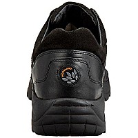 Woodland Mens Black Leather Casual Shoes-9 UK/India (43 EU) -(GC 0863110Y15)