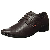 Red Chief Leather Formal Shoe for Mens (RC3496_P) (Brown, Numeric_9)