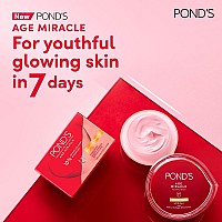 Ponds Age Miracle Youthful Glow Day Cream with SPF 15 PA++, Anti-Ageing Cream, With 10% Retinol-Collagen B3 Complex, Reduce Fine Lines & Combat Sagging Skin, 50g