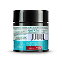 USTRAA Hair Cream for Men - 100g - For Daily Use with Light Hold- Style & nourishment | Wheat Germ Oil | Wild Flax Seed Extracts | Moisturizes Hair | Non-sticky, Sulphate & Paraben FREE