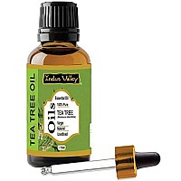 Indus valley 100% pure and natural tea tree essential oil for hair & face care(15ml)