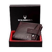 WildHorn Brown Leather Wallet for Men