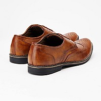 Centrino Mens 1421 Tan Formal Shoes_8 UK (1421-03)