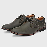 Centrino Mens 7956 Olive Formal Shoes_8 UK (7956-07)