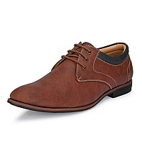 Centrino Mens 7956 BURGUNDY Formal Shoes_8 UK (7956-21)