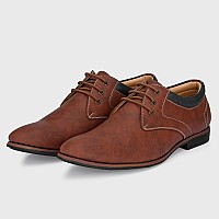 Centrino Mens 7956 BURGUNDY Formal Shoes_8 UK (7956-21)