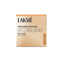 Lakme 9to5 1% Active Vitamin C+ Day Cream for Face | Face Cream for Bright, Glowing Skin | For Dry, Oily, Normal, Sensitive & Combination Skin | 50g