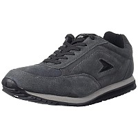 Power Mens EXTREME LEATHER Sneakers(8332894_DARK GREY_7 UK)