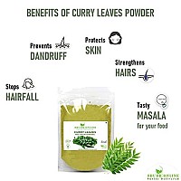 Shudh Online Organic Curry Leaves Powder for Hair Growth (1 Kg / 1000 Grams), Eating, Food, Skin Brightening (Fresh Kari Patta Leaf, Karuveppilai powder)