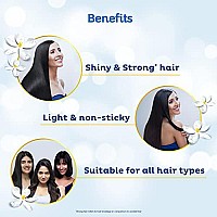 Parachute Advansed Jasmine Gold Coconut Hair Oil With Vitamin-E For Super Shiny Hair, Non-sticky, 500ml