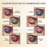 Just herbs 8 in 1 Herbal Metallic-shimmer finish, Long Lasting & Ultra Smooth Eye Shadow Lidsticks with Kumkumadi - 12gm (Herbi -Wore)