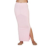 NYKD Seamless Spandex Saree Shapewear for Women Petticoat/Peticote Saree Shapewear, NYSH01, Fuschia Rose, M, 1N