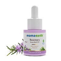 Mamaearth Rosemary Essential Oil for Hair Growth - 15 ml | 100% Pure & Natural | Undiluted | For Hair Fall Control & Hair Strengthening