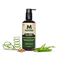 Matural Anti Hair Fall Shampoo |Reduces Hair Fall | Makes Hair Healthy | Biotin & Pea sprout |Paraben & Sulphate Free| Suitable for All Hair Types 250 ML