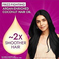 Parachute Advansed Argan-enriched Coconut Hair Oil| Argan Hair Oil| Blend of Superfoods| Controls Frizz| 300 ML