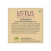 Lotus Herbals SPF 25 Nutramoist Skin Renewal Daily Moisturising Cream (50g)