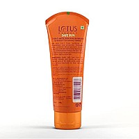 Lotus Herbals Safe Sun 3-In-1 Matte Look Daily Sunblock Lotion SPF 40 | 100g | Matte Finish | Non greasy | Suitable For All Skin Types | 100g