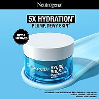 Neutrogena Hydro Boost Hyaluronic Acid Face Moisturizer 50ml | 24 hours long lasting Hydration | Oil free non sticky light water gel fast absorbing| Daily use | All Skin Types | For Men & Women 50g