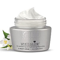 Lotus Herbals Cream, White Glow Skin Whitening And Brightening Nourishing Night Creme | 60g (Pack of 1)