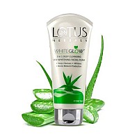 Lotus Herbals WhiteGlow 3 in 1 Deep Cleansing Facial Foam I Deep Cleansing formula I Acne-control I Non-drying I Fades dark spots I with Alpha Arbutin & Saxifraga extracts I Suits all skin types I Women & Men I 100ml