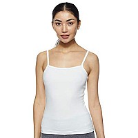 Jockey Snug Fit Lowneck Thermal Spaghetti Top For Women 2501Off Whitexl