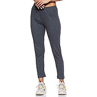 Jockey Womens Tailored Fit Cotton Thermal Leggings With Concealed Elastic Waistband 25200105Chamllargegreyl