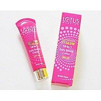 Lotus Herbals Make-up Xpress Glow 10 in 1 SPF 25 Daily Beauty Cream (Royal Pearl, 30g)