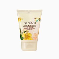 moha: Herbal Hair Conditioner with Aloe, Jojoba Oil, Almond Oil and Wheat Germ Oil for Soft, silky smooth, tangle-free hair - 200ml (Pack of 1)