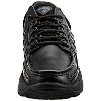 Woodland Mens Black Leather Casual Shoes-9 UK/India (43 EU) -(GC 0863110Y15)