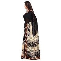 Kashvi sarees Georgette with Blouse Piece Saree (1134_Multicoloured_Free Size)