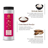 Forest Essentials Silken Dusting Powder Indian Rose Absolute|Talc-Free & Quick-Absorbing|For Men And Women|100 g