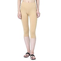 Robinbosky Premium Cotton Lycra Stretchable Capris Leggings Mskin