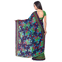 Kashvi saree Georgette with Blouse Piece Saree (1107_1_Multicoloured_Free Size)