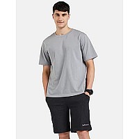 Van Heusen Athleisure Men Knit Shorts Cotton Rich Smart Tech Easy Stain Release Anti Stat Ultra Soft Moisture Wicking50001