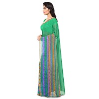 Kashvi sarees Womens Georgette Saree With Blouse Piece (1164_4_Free Size_Multicoloured_Multicoloured)